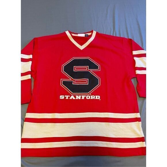 Stanford University Size Large Cardinal Crable Sportswear Crewneck Sweater - Picture 1 of 8